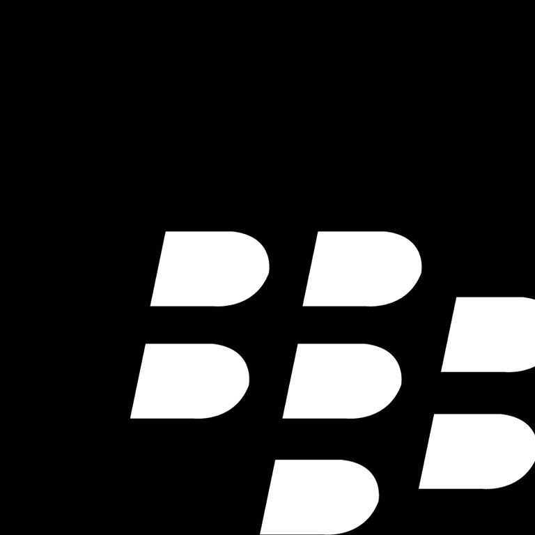 BlackBerry Logo (BlackBG)