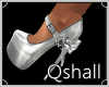 Qs Platform Heels Silver