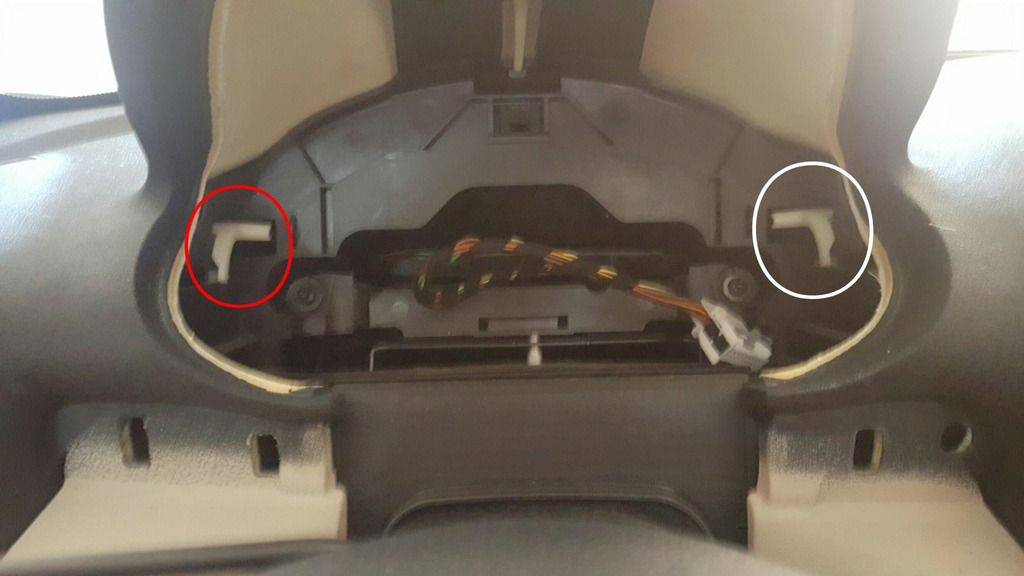 Help removing SLK 350 instrument cluster Mercedes SLK World
