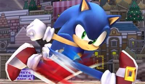 Super Smash Bros. para a Nintendo 3DS e a Wii U: Sonic the Hedgehog