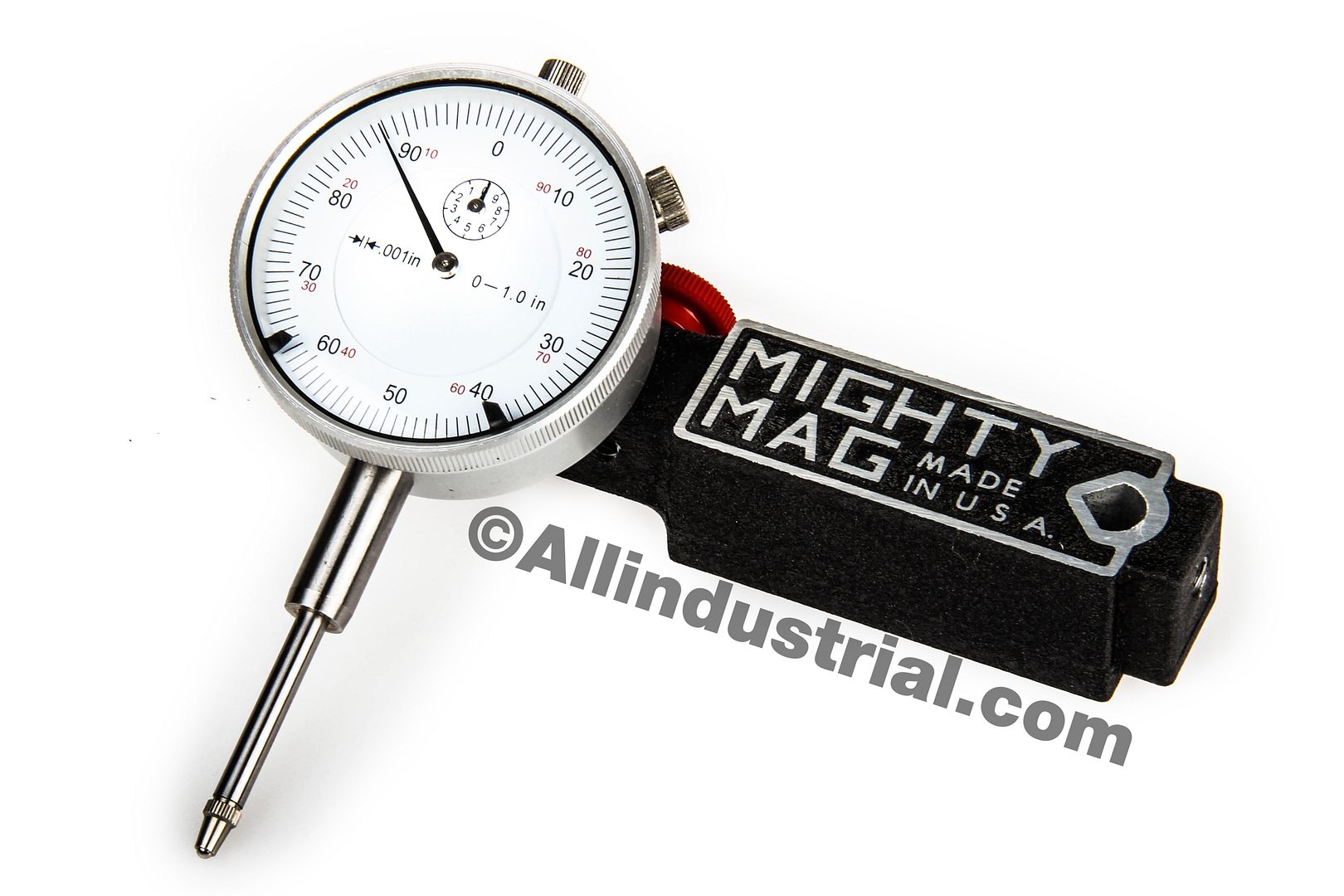 MIGHTY MAG + 01" DIAL INDICATOR COMBO SET INSPECTION HOLDER