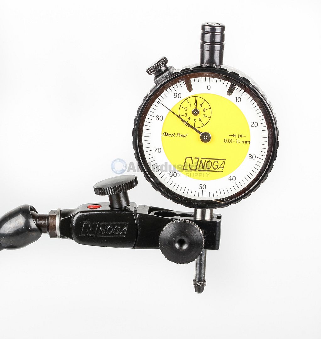 Noga / Mitutoyo Combo DG61003 Base 176 lb. Hold & MM Dial
