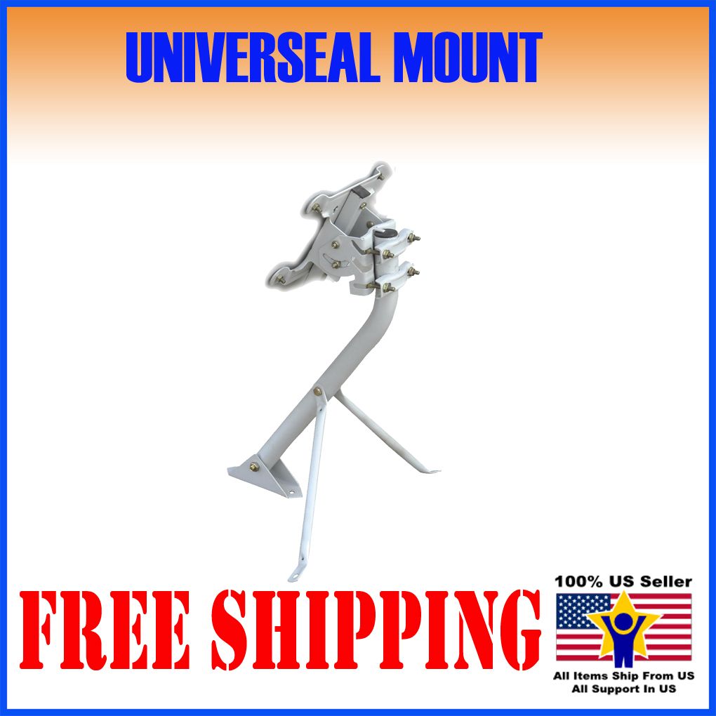UNIVERSAL HEAVY DUTY MOUNT FOR SATELLITE DISH TRIPOD STAND ROOF AND