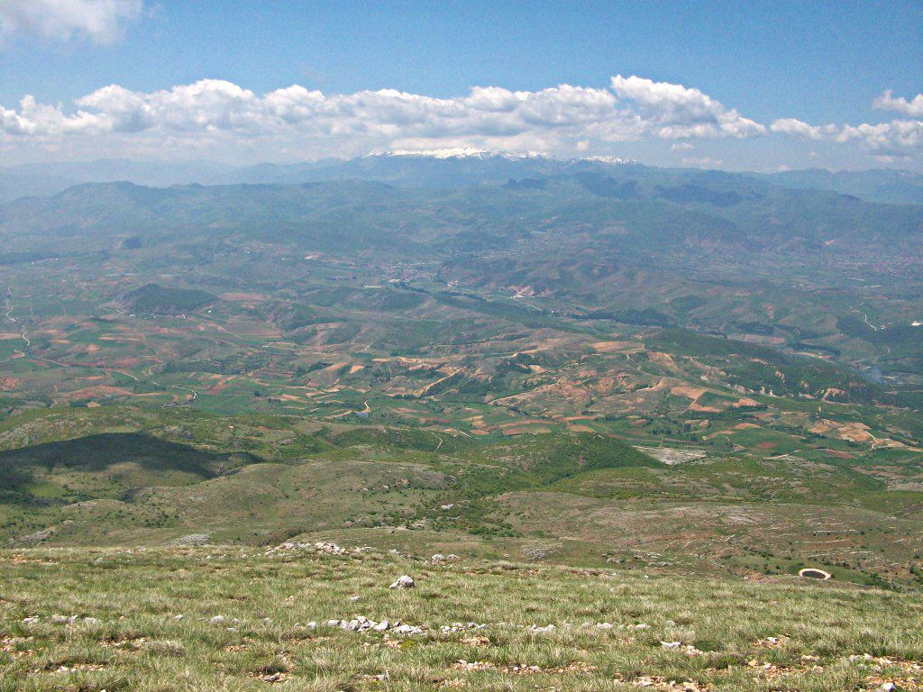 Mali i Thate The Mountain Separating Prespa and Ohrid Lake Endrit's
