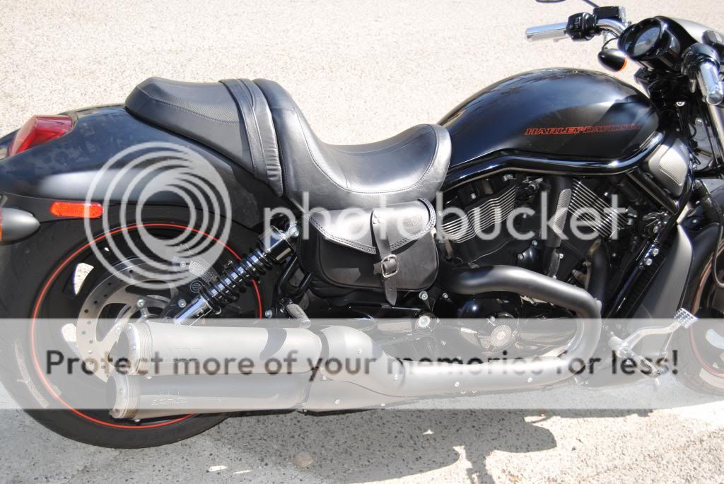 Satteltasche für Harley Davidson V ROD NIGHT ROD italienische